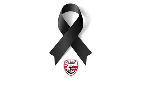 L'AC Carpi abbraccia il suo capitano nel dolore