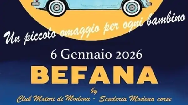 La Befana dei Motori scalda il cuore di Modena