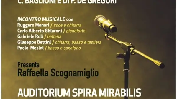Baglioni e De Gregori "dialogano" per beneficenza a Formigine