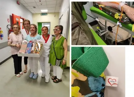 CoccoliAMO: i volontari di Carpi cuciono conforto per chi affronta la chemioterapia