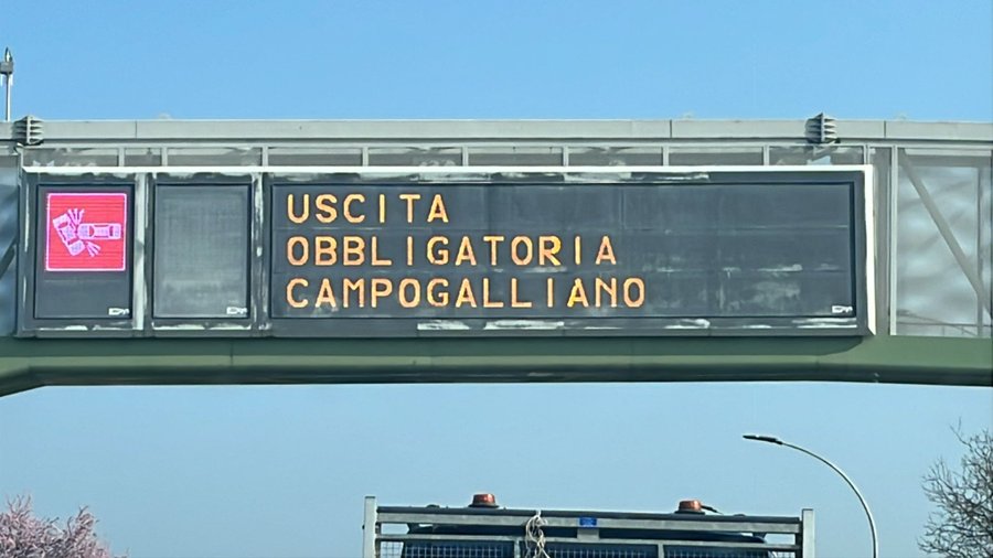 Autostrada A22 chiusa per incidente tra Carpi e Pegognaga: uscita obbligatoria a Campogalliano