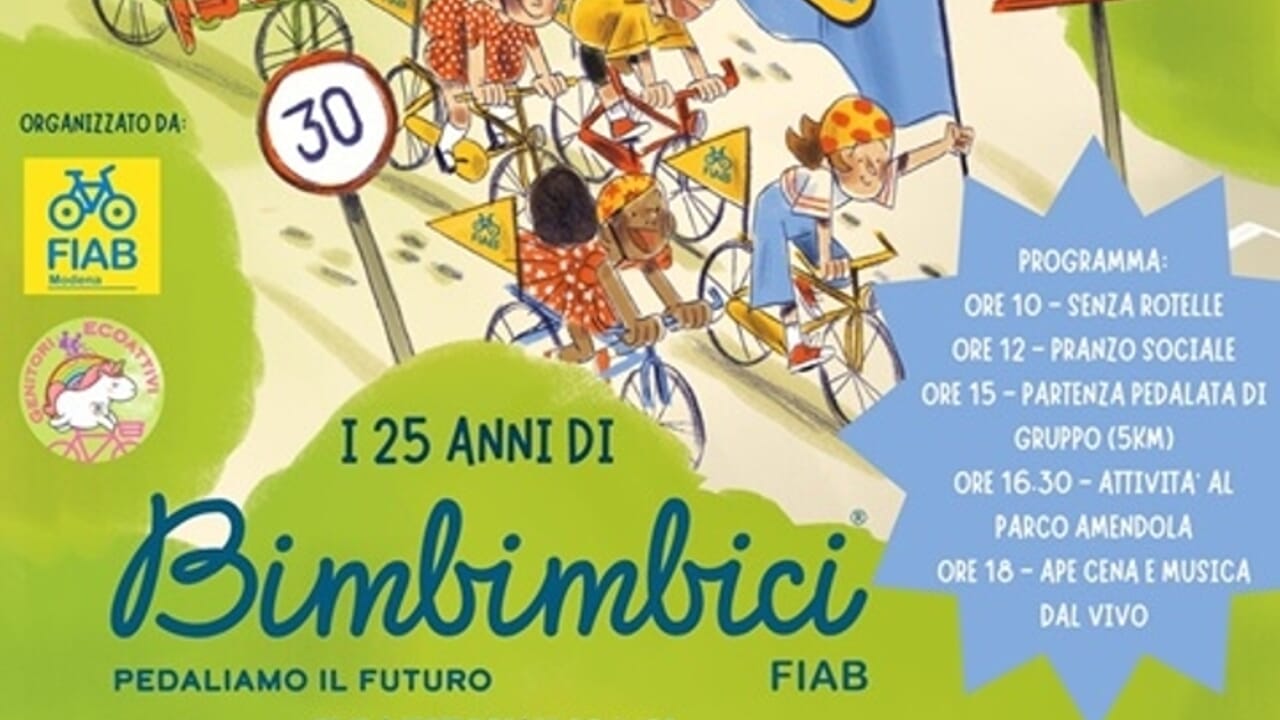 BimBimBici, il 9 maggio le strade tornano ai bambini in bici