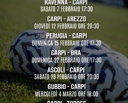 Calendario biancorosso: la strada verso marzo è tracciata