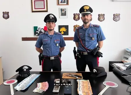 Hashish, contanti e un bilancino in casa. Al Parco delle Rimembranze la task force non perdona