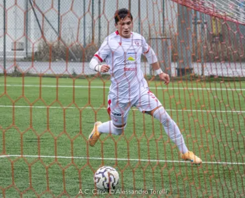 Joel Sula saluta Carpi: il bomber della Primavera vola a Fiorenzuola