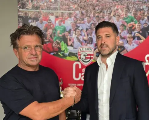 Il giovane Olivieri prende in mano il Carpi: il nuovo DS si presenta firmando fino al 2027