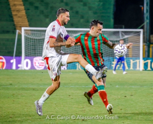 Carpi, una serata da dimenticare a Terni