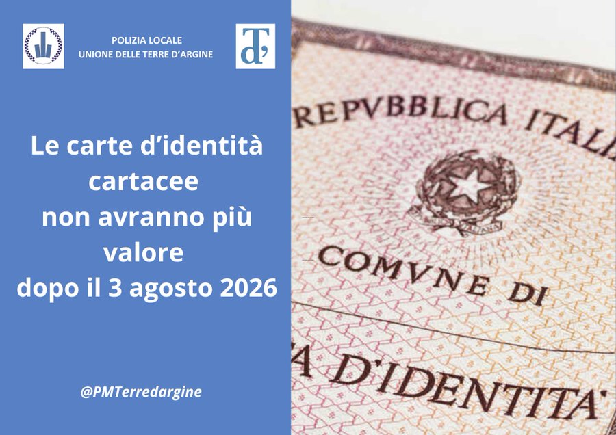 Carte d'identità cartacee: tempo scaduto per il rinnovo