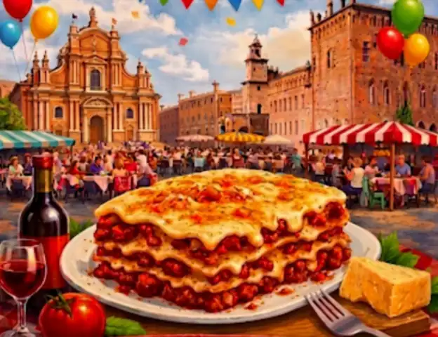 A Carpi la lasagna unisce tutti: festa, solidarietà e ragù sotto i portici del Teatro