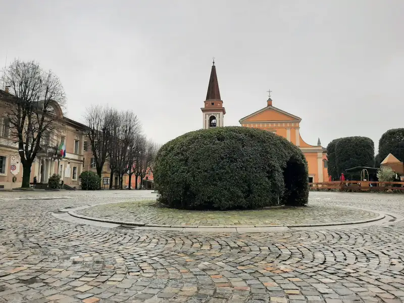 Campogalliano: Lavori in centro: rotatoria via Garibaldi chiusa ai bus