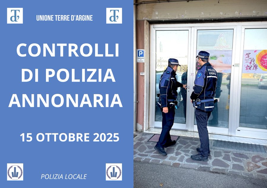 Controlli nei centri benessere delle Terre d'Argine: la Polizia Locale in azione