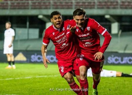 Il Carpi sale in cattedra e conquista il quinto posto