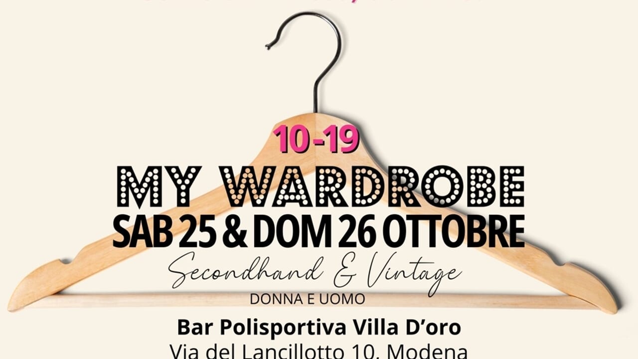 Il Guardaroba Che Salva il Mondo: My Wardrobe Fa Tappa a Modena