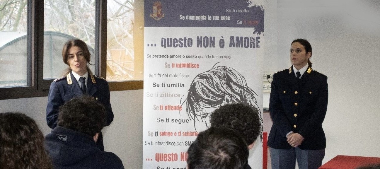 La Polizia di Stato incontra oltre 200 studenti del Meucci per parlare di violenza di genere