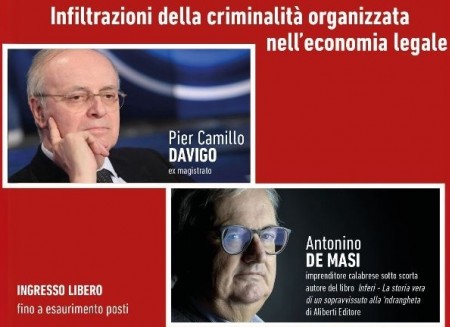 Legalità sotto i portici: Davigo e De Masi a confronto