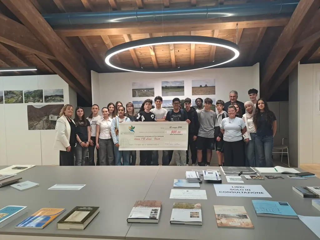 Ragazzi del Fanti, acqua e storia: la 1B vince il premio del Consorzio di Bonifica