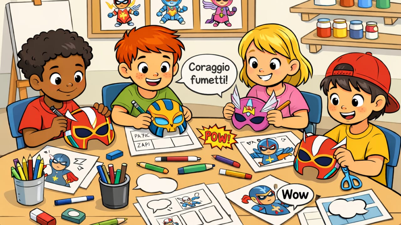 Modena chiama, i piccoli eroi rispondono: fumetti e supereroi in Rotonda