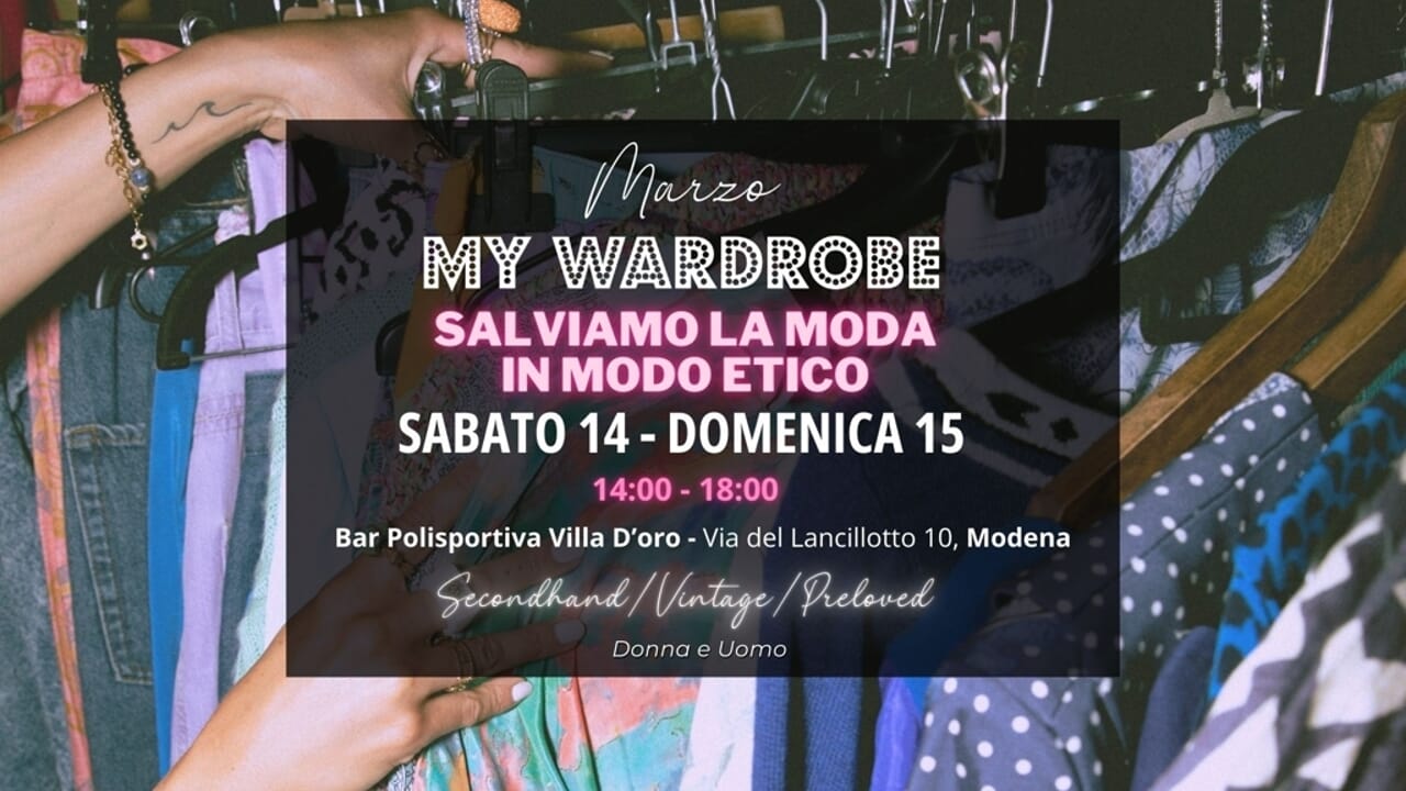 My Wardrobe: il vintage invade la Villa d'Oro di Modena
