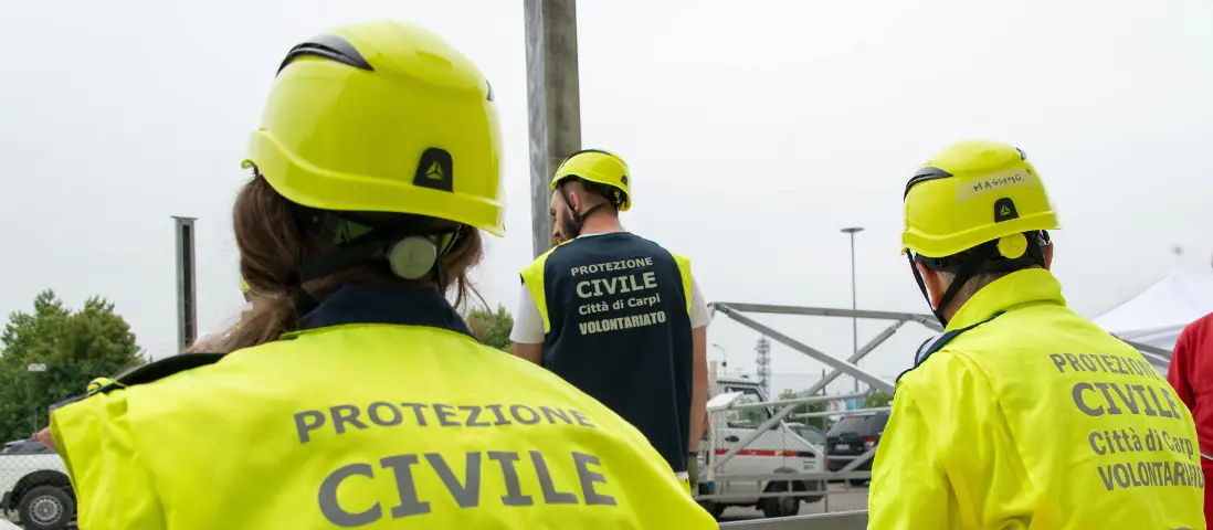 A Fossoli la Protezione Civile spiega cosa fare quando le cose vanno storte