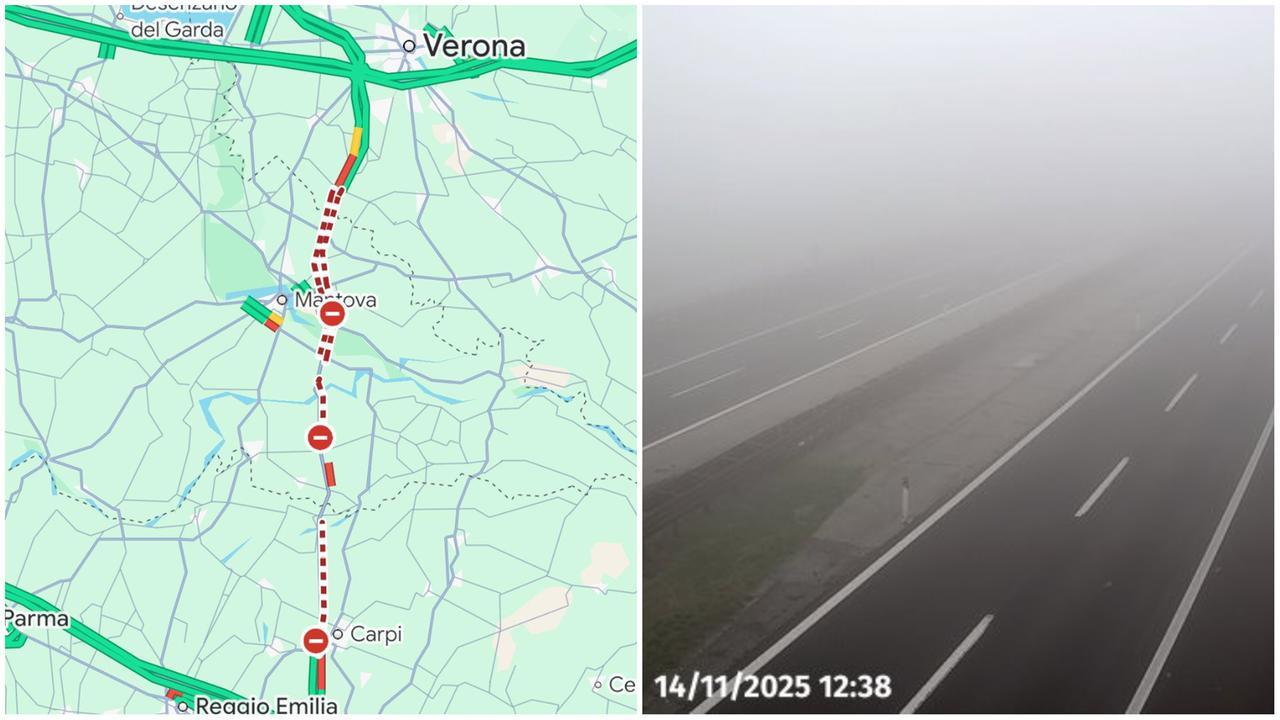 Quando l'A22 diventa un incubo: la nebbia trasforma l'autostrada in una trappola