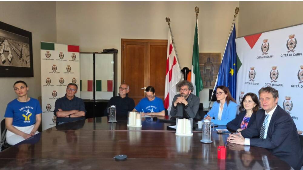 Ragazzi di Carpi e ragazzi di Boyarka: insieme, in inglese, a immaginare un futuro