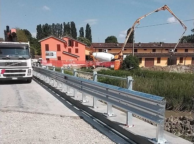 Riaperto il Ponte Canale Acque Basse: tornano a circolare auto e pedoni sulla SP8