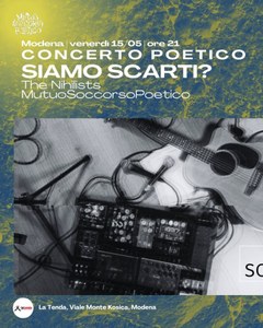 Siamo scarti? A La Tenda la poesia cerca risposta