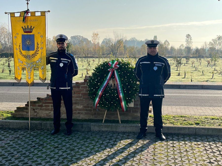 Soliera commemora i caduti di Nassirya: la Polizia Locale in rappresentanza del territorio