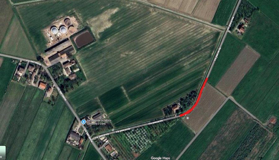 Soliera, Via Pescarola chiusa al traffico per due settimane