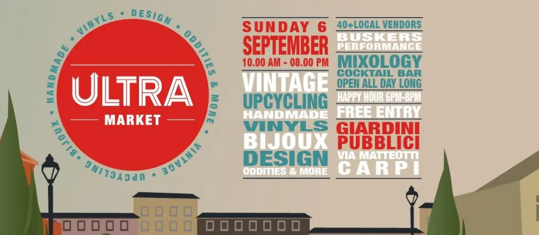 Ultra Market torna ai Giardini del Teatro: domenica di vinili, handmade e tentazioni