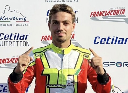 Un altro trionfo per il "nostro" Manuel: bis tricolore sui kart