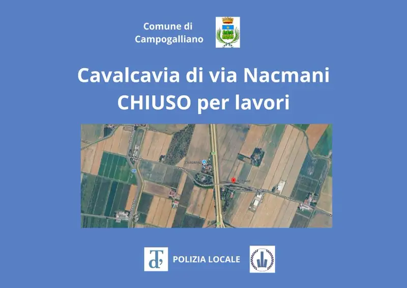 Cavalcavia di Via Nacmani chiuso per 40 giorni: Campogalliano si prepara ai disagi