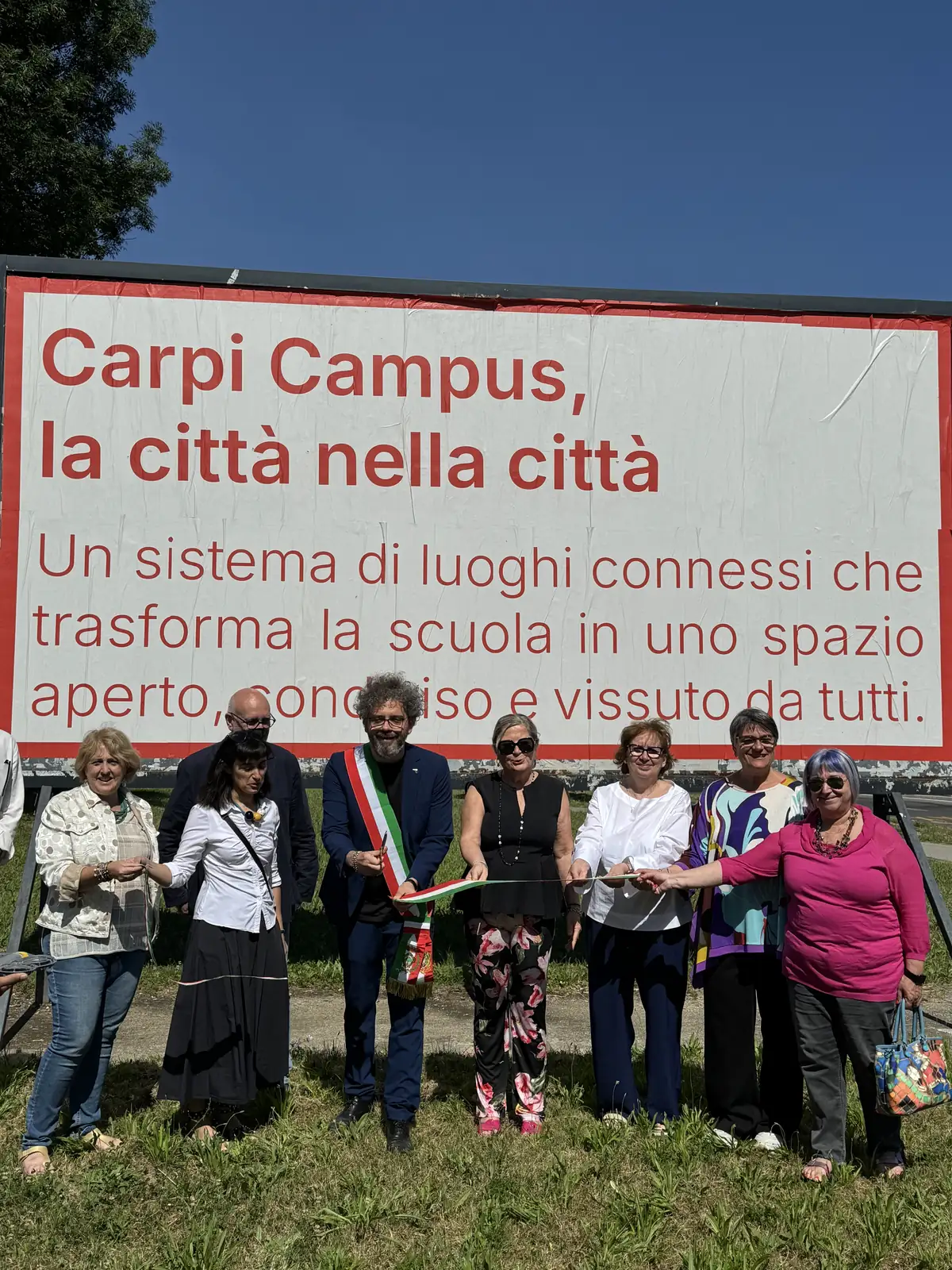 Carpi Campus, taglio del nastro per il polo scolastico che unisce 5.000 studenti in una città nella città