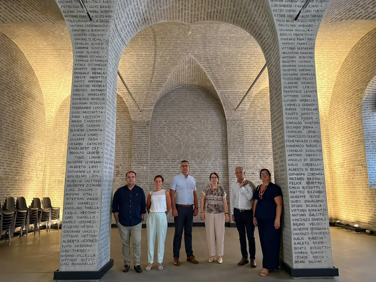 Carpi e Capodistria verso il gemellaggio: il sindaco sloveno Bržan in visita tra Fossoli e Palazzo dei Pio