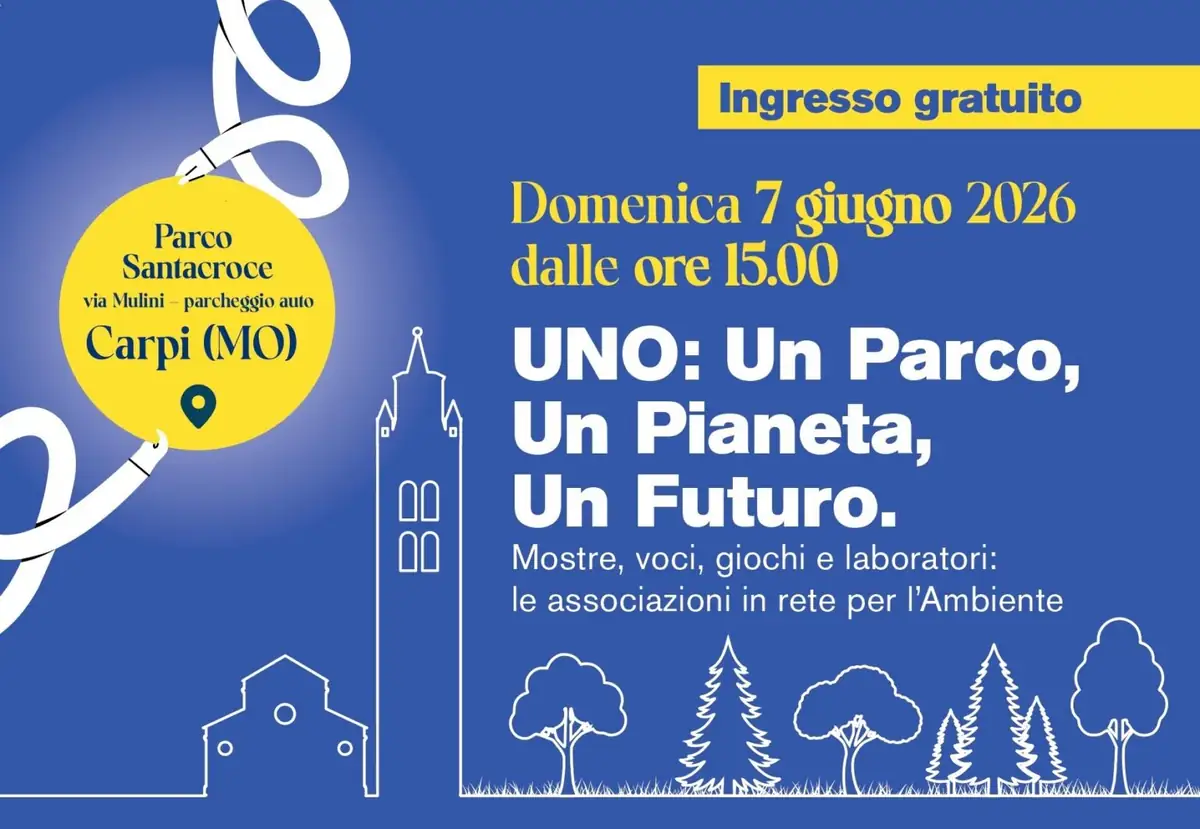 Al Parco Santacroce arriva UNO: domenica 7 giugno una festa gratuita per l'ambiente e la comunità