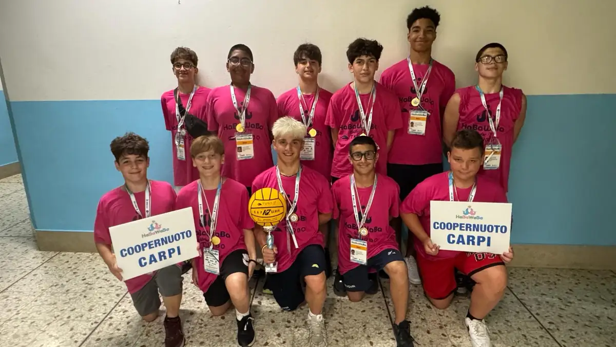 Coopernuoto Carpi da record all'HaBaWaBa 2026: l'Under 13 firma il miglior risultato della storia del club