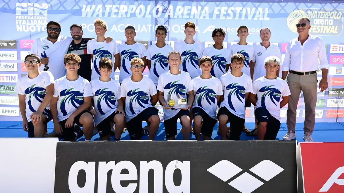 Quattordicesimi in Italia: l'impresa storica della pallanuoto Under 14 di Coopernuoto Carpi
