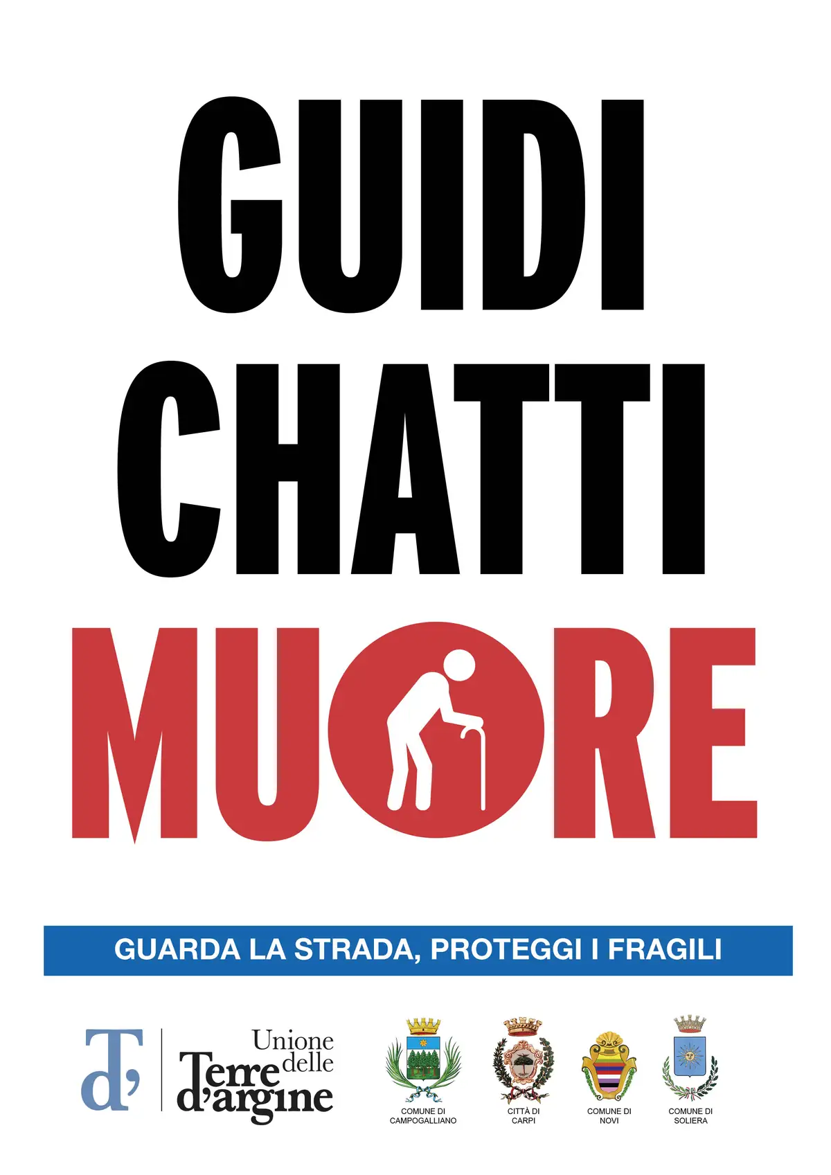 Distrazione, alcol e velocità: l'Unione Terre d'Argine lancia una campagna choc sulla sicurezza stradale