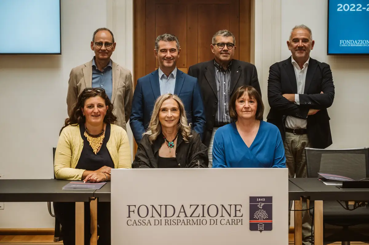 Fondazione CR Carpi chiude il mandato 2022-2025: 308 milioni di patrimonio e oltre 15 milioni investiti nel territorio