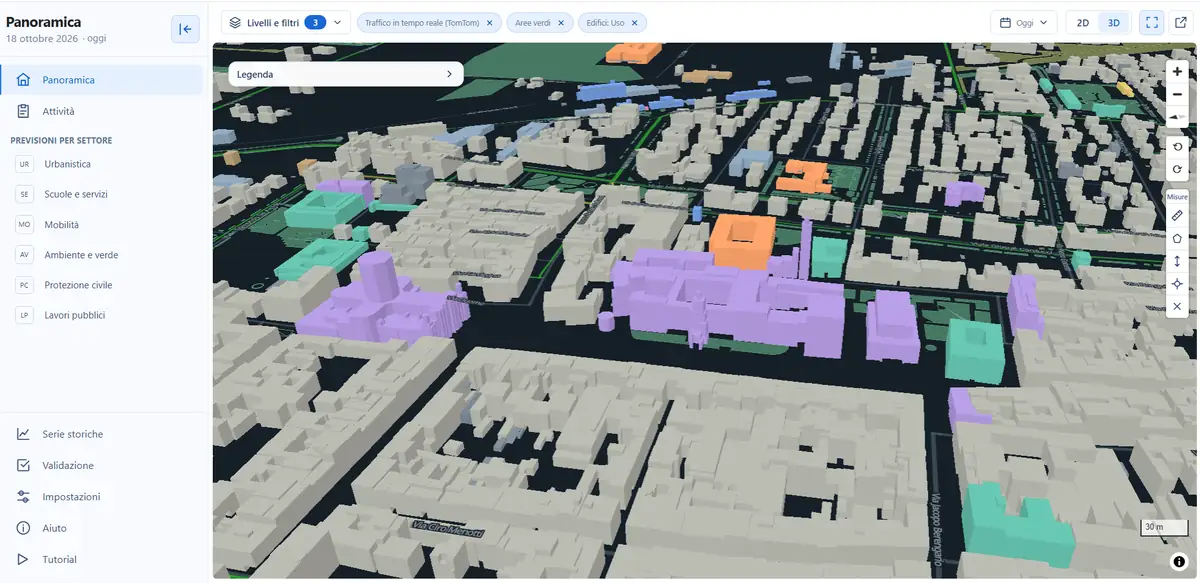 Come funzionerà il gemello digitale di Carpi. E come ne abbiamo costruito un prototipo