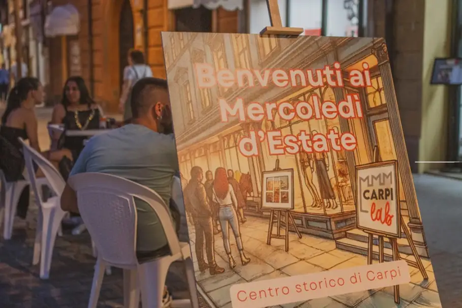 I Mercoledì d'estate tornano in centro a Carpi: musica, mercatini e serate speciali fino al 15 luglio
