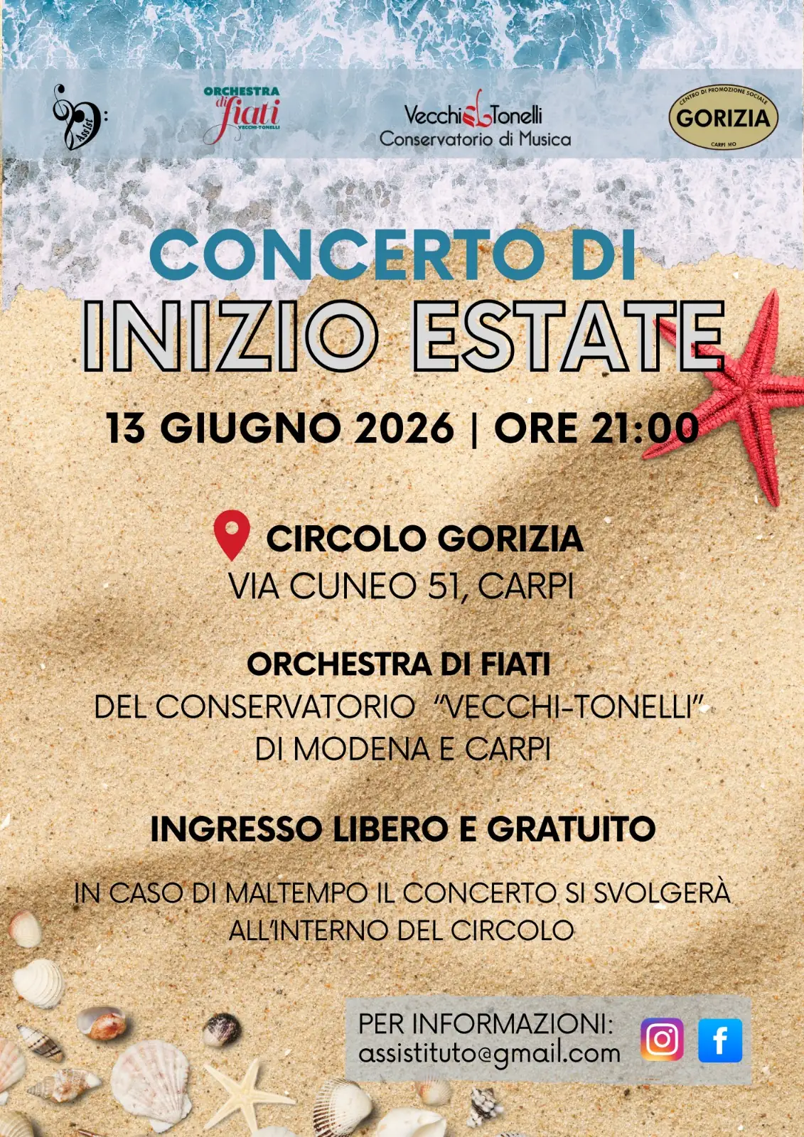 Trent'anni di fiati e musica: il Conservatorio Vecchi-Tonelli festeggia con un concerto gratuito al Circolo Gorizia