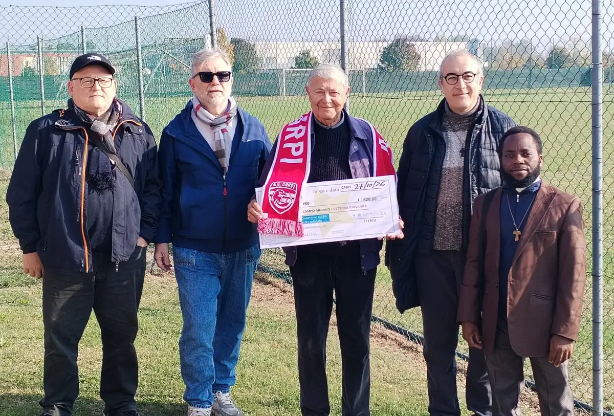 Quartirolo fa i conti della solidarietà: 1.400 euro divisi tra scuola, calcio giovanile e Congo