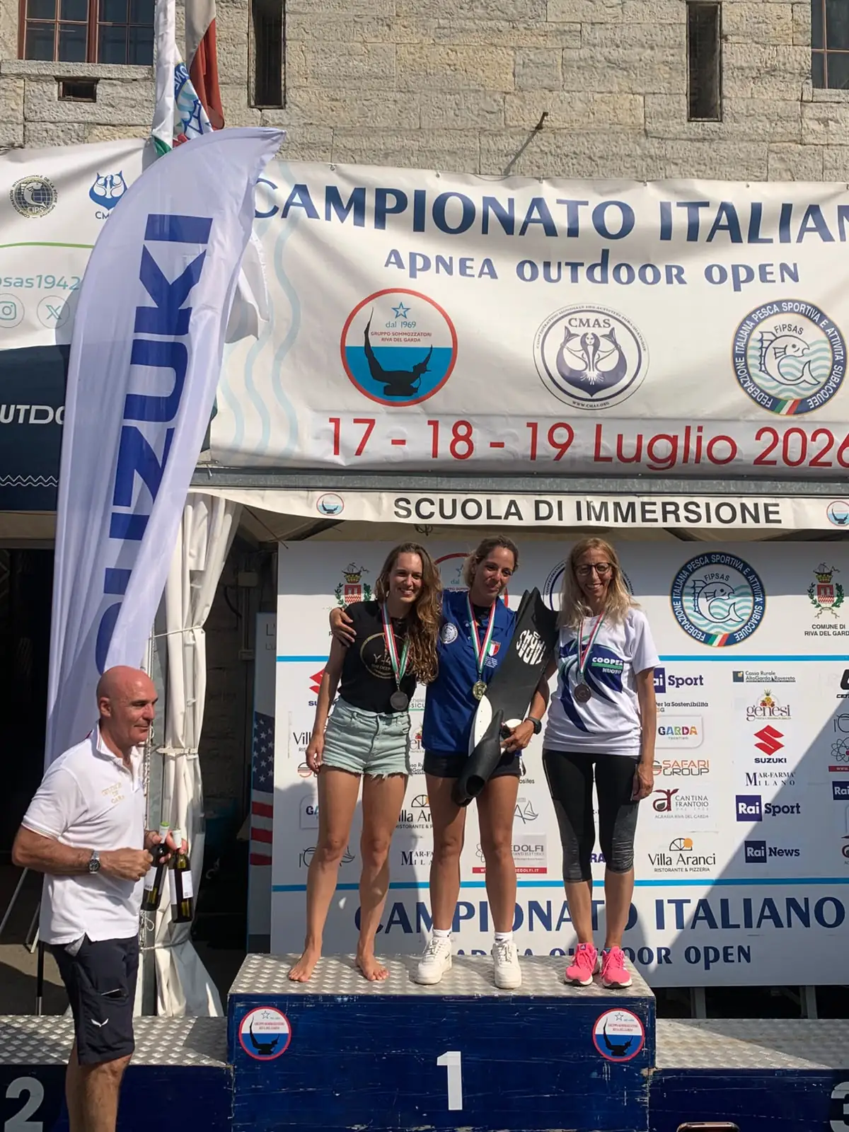 Apnea, Silvia Debernardi scrive la storia: primo bronzo nazionale per Coopernuoto